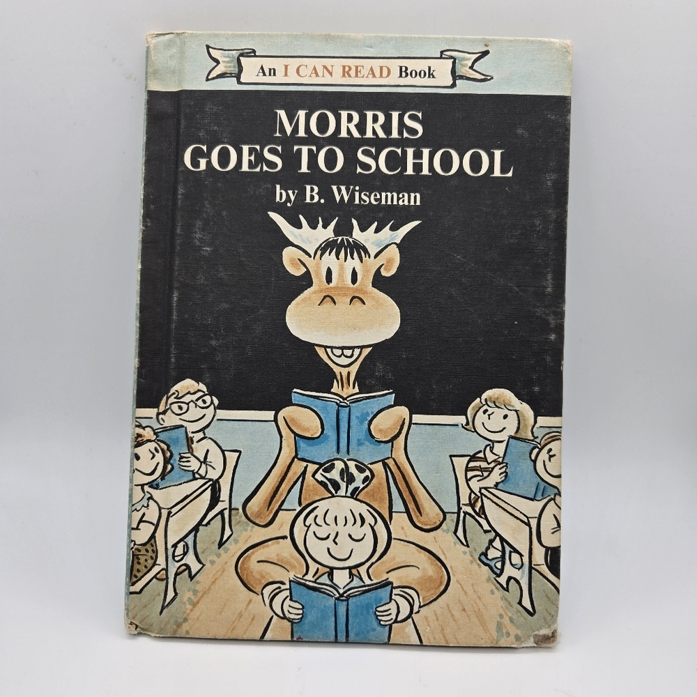 Vintage Morris Goes To School by B. Wiseman Children's Book
